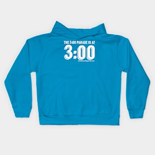 3 o'clock parade Kids Hoodie